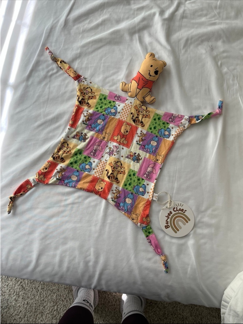 Winnie the Pooh bamboo Lovey NWT bamboo chaos